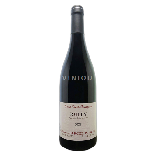 Burgundy Rully Domaine Berger père et fils 2022