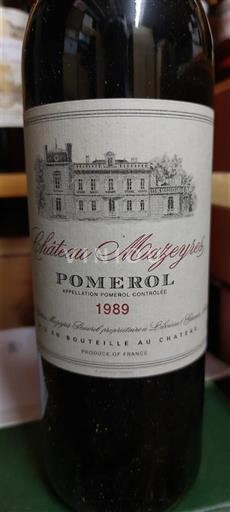 Bordeaux Pomerol Château Mazeyres 1989