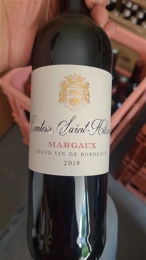 Bordeaux Margaux Comtesse Saint-Hilaire 2018