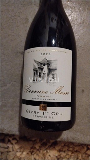Borgoña Givry Premier Cru Domaine Masse Servoisine 2022