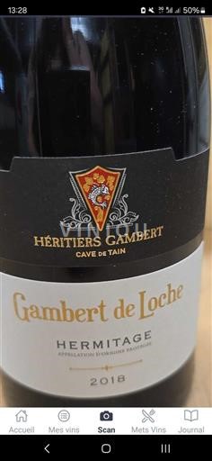 Údolí Rhôny Hermitage Héritiers Gambert Gambert de Loche 2018