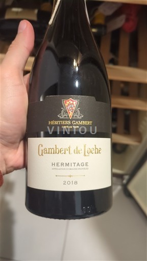 Rhône-dalen Hermitage Héritiers Gambert Gambert de Loche 2018