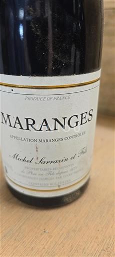 Burgundsko Maranges Michel Sarrazin et Fils 2020