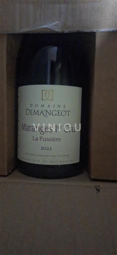 Bourgogne Không được chỉ định Premier Cru Domaine Demangeot La Fussière 2022