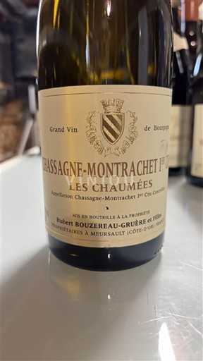 Bourgogne Chassagne-montrachet Premier Cru Hubert Bouzereau Gruère et Filles Les Chaumées 2022