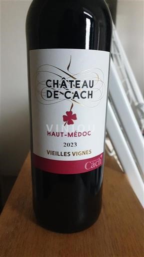 Bordeaux Haut-Médoc Château Cach Vieilles Vignes 2023