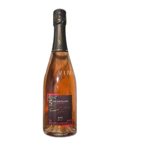 Vin Effervescent Rosé brut François Bouvy et Fils Non millésimé France Champagne AOC
