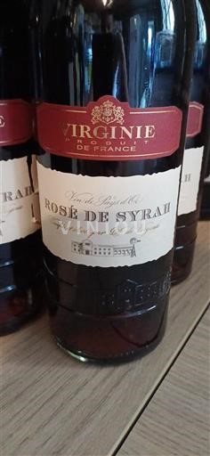 Languedoc Ospecificerad Virginie Rosé de Syrah Icke årgångsbetecknad