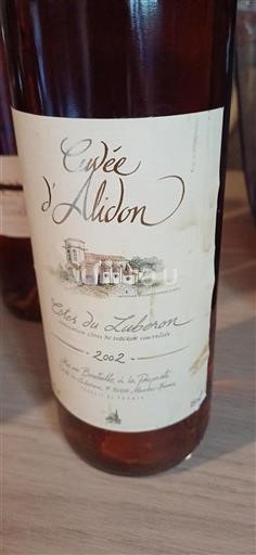 Rhônen laakso Määrittelemätön Cuvée Alidon 2002