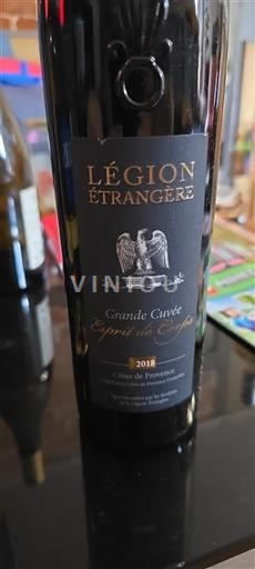 Provenza Côtes de Provenza Légion Étrangère Esprit de Corps 2018