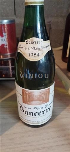 Vallée de la Loire Sancerre Cave de la Petite Fontaine 1984