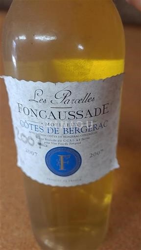 South West Côtes de Bergerac Foncaussade Les Parcelles 2007