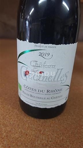 Rona dolina Côtes-du-Rhône Château Coccinelles 2019