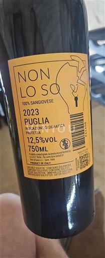 Apulien Ikke specificeret Non lo So 2023