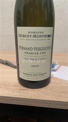 Bourgogne Pernand-Vergelesses Premier Cru Domaine Dubuet-Monthelie Les Vergelesses 2022