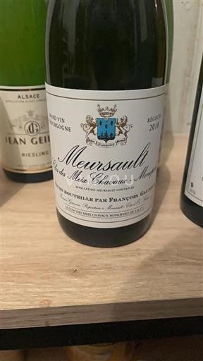 Burgundsko Meursault François Gaunoux Clos des Meix Chavaux 2018
