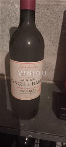 Vin Rouge sec Château Lynch-Bages Non millésimé France Bordeaux Pauillac AOC Grand Cru