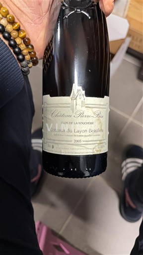 Loiredalen Coteaux-du-Layon Château Pierre-Bise Clos de la Soucherie 2005