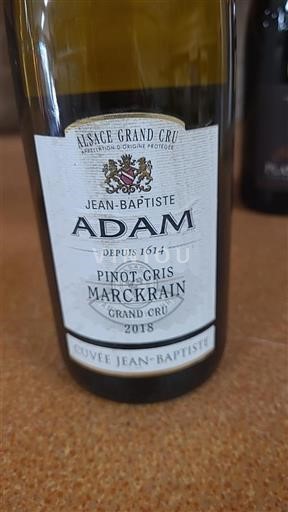 Alsace Alsace Grand Cru Grand Cru Jean-Baptiste Adam Jean-Baptiste 2018