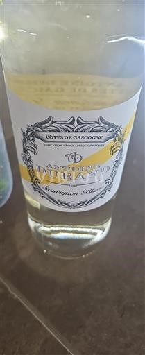 Sud-Ovest Côtes de Gascogne Antoine Durand Sauvignon Blanc 2023