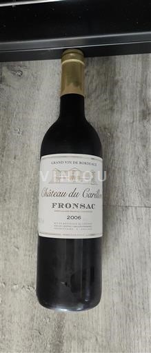 Bordeaux Fronsac Château Carillon 2006