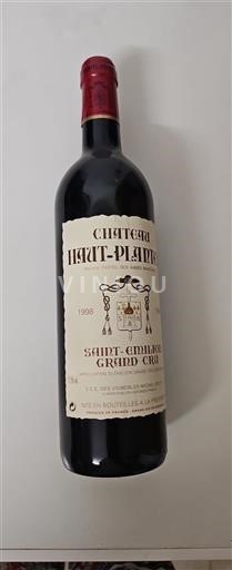 Bordeaux Saint-Émilion Grand Cru Château Haut-Plantey 1998