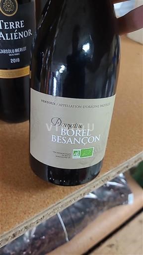 Rhône-dalen Ventoux Domaine Borel Besançon 2019