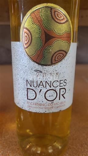 Lounais-Ranska Pacherenc-du-vic-bilh Nuances Or 2018