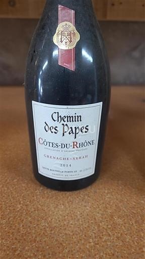 Rhône Valley Côtes-du-Rhône Chemin des Papes Grenache-Syrah 2014