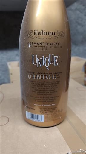 Alsace Crémant d'Alsace Grand Cru Wolfberger UNIQUE Non-Vintage