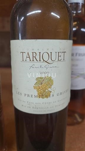 Sydväst Côtes de Gascogne Domaine Tariquet Les Premières Grives 2009