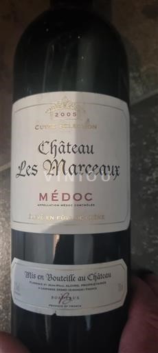 Bordeaux Médoc Château Les Marceaux Sélection 2005