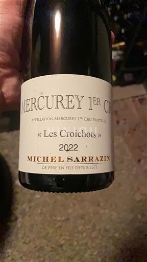 Бургундія Меркуре Premier Cru Michel Sarrazin Les Croichots 2022