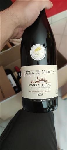 Údolí Rhôny Côtes-du-Rhône Domaine Martin 2023