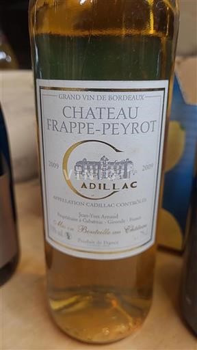 Burdeos Cadillac Château Frappe-Peyrot 2009
