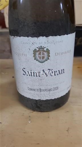 Burgundy Saint-Véran Domaine Beauregard 2008