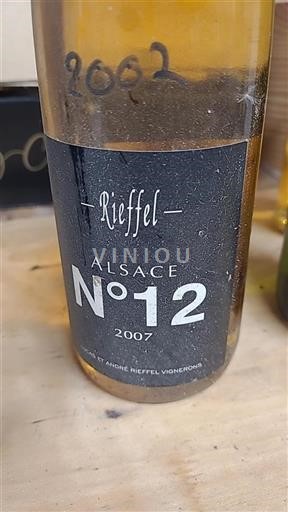 Alsace Grand Cru Rieffel No 12 2007