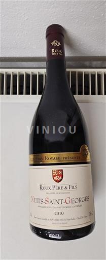 Borgogna Nuits-Saint-Georges Grand Cru Roux Père & Fils Collection Royale 2010