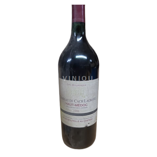 Bordeaux Haut-Médoc Château Cach Lagrave 1998