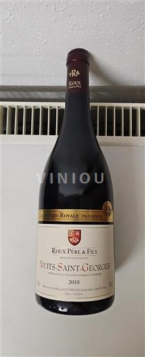 Borgogna Nuits-Saint-Georges Roux Père & Fils 2010