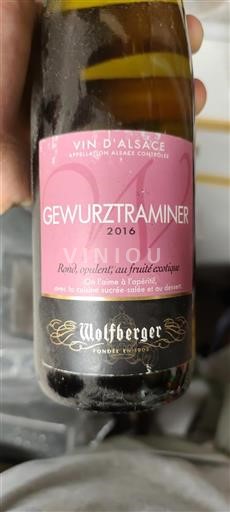 Alsasko Grand Cru Wolfberger Gewurztraminer 2016