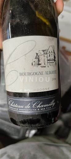 Burgundy Bourgogne Aligoté Château Chamilly 2016