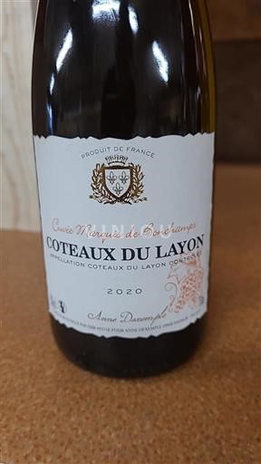Loire Valley Coteaux-du-Layon Anne Darcample Marquis de Bonchamps 2020