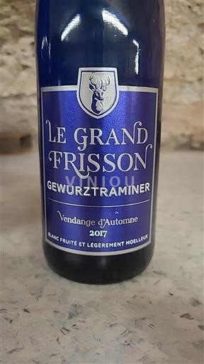 Alsace Gewurztraminer Le Grand Frisson 2017