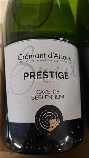 Elzas Crémant d'Alsace Cave de Beblenheim Prestige Niet-geïntegreerd