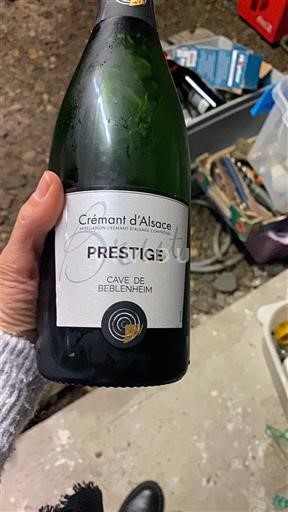 Alsácia Crémant da Alsácia Cave de Beblenheim Prestige Não Sazonado
