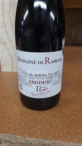 Rona dolina Côtes-du-Rhône-Villages Domaine Rabusas Laudun 2020