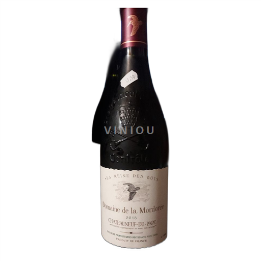 Vin Rouge sec La Reine des Bois Domaine La Mordorée 2013 France Vallée du Rhône Châteauneuf-du-pape AOC