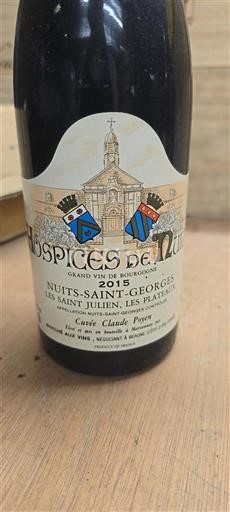 Bourgondië Nuits-saint-georges Hospices de Nuits Claude Poyen 2015