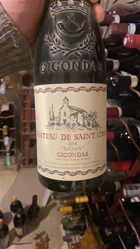Rhônedalen Gigondas Château Saint Cosme Le Claux 2014